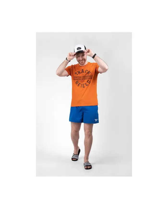 Monotox Męski T-shirt Track&field MX22080 Pomarańczowy | Sklep Monotox