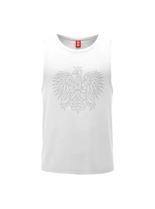 Monotox Męski T-shirt Tp Eagle MX22086 Biały | Sklep Monotox