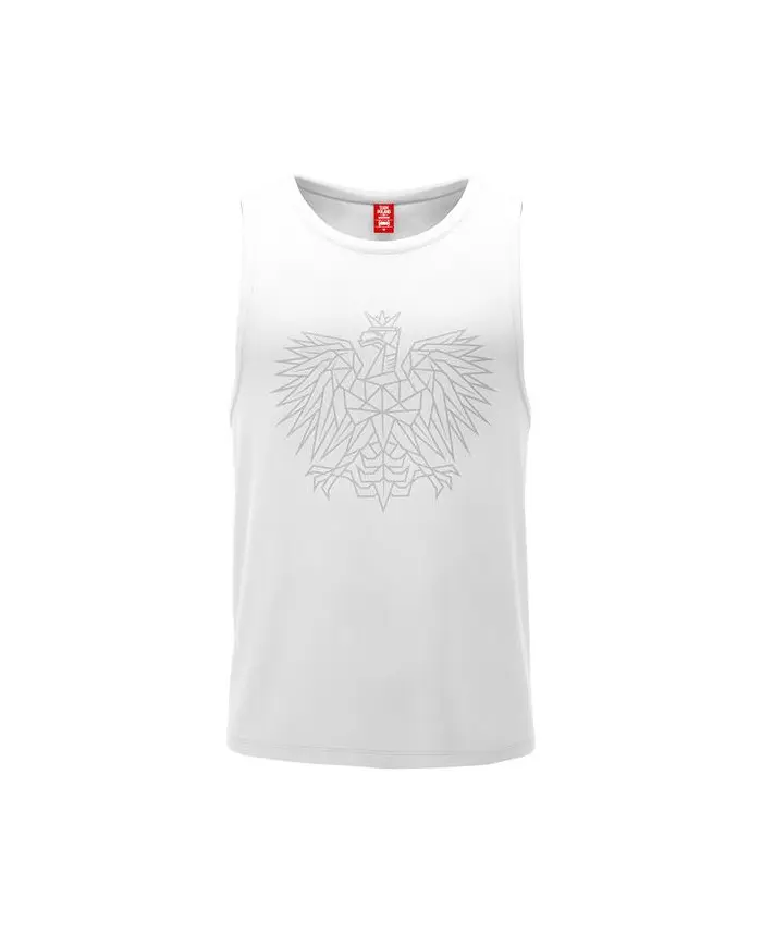 Monotox Męski T-shirt Tp Eagle MX22086 Biały | Sklep Monotox