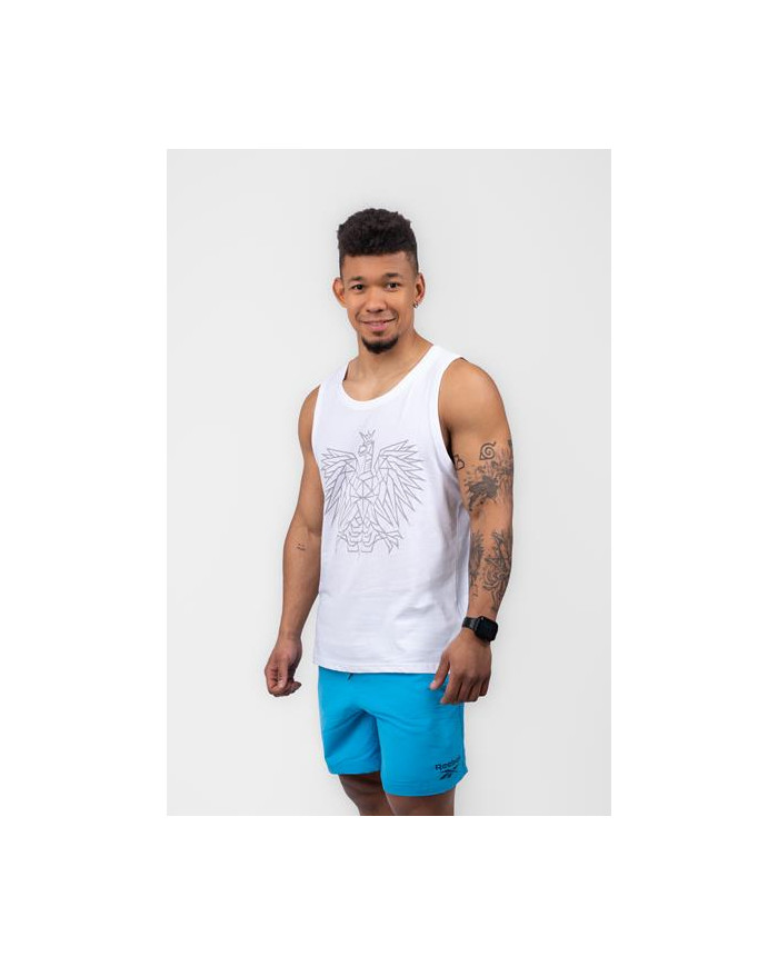 Monotox Męski T-shirt Tp Eagle MX22086 Biały | Sklep Monotox