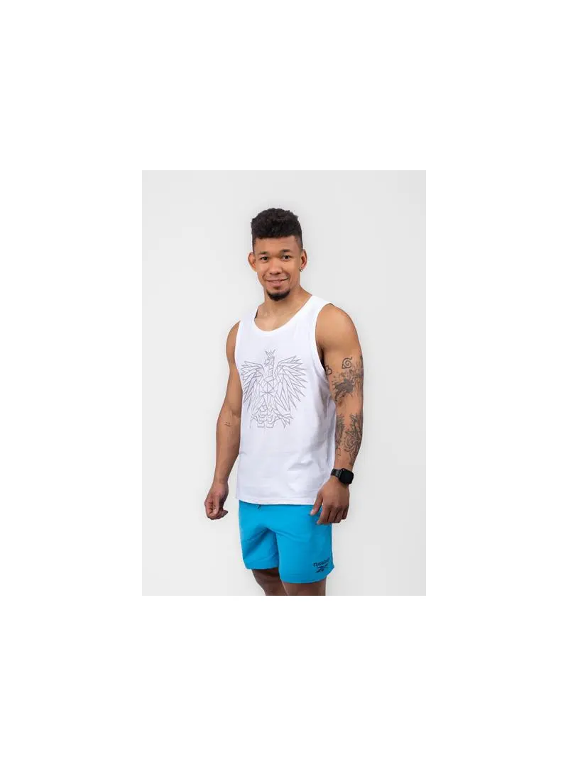 Monotox Męski T-shirt Tp Eagle MX22086 Biały | Sklep Monotox