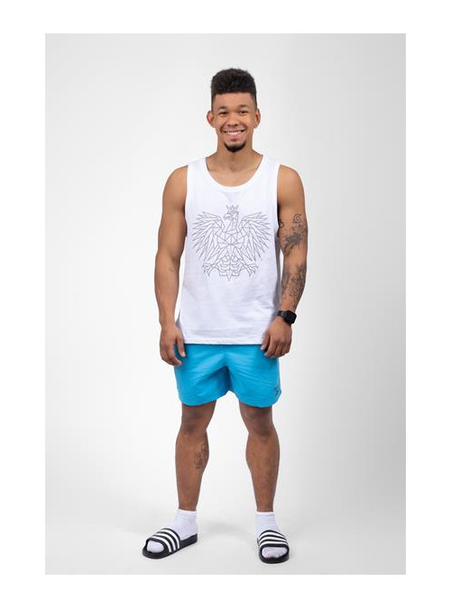 Monotox Męski T-shirt Tp Eagle MX22086 Biały | Sklep Monotox