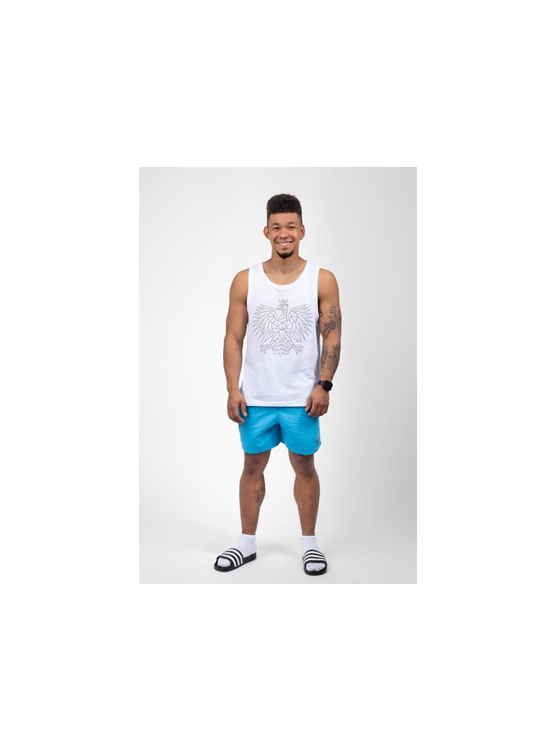 Monotox Męski T-shirt Tp Eagle MX22086 Biały | Sklep Monotox