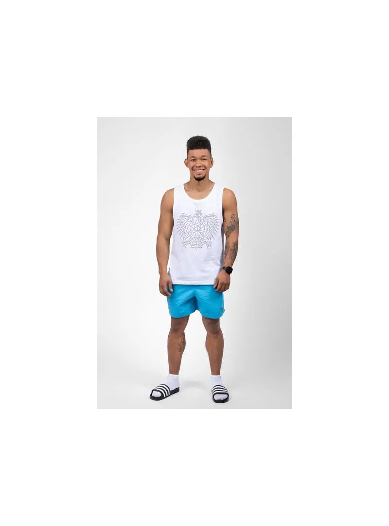 Monotox Męski T-shirt Tp Eagle MX22086 Biały | Sklep Monotox