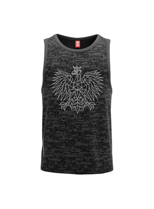 Monotox Męski T-shirt Tp Eagle MX22087 Szary | Sklep Monotox
