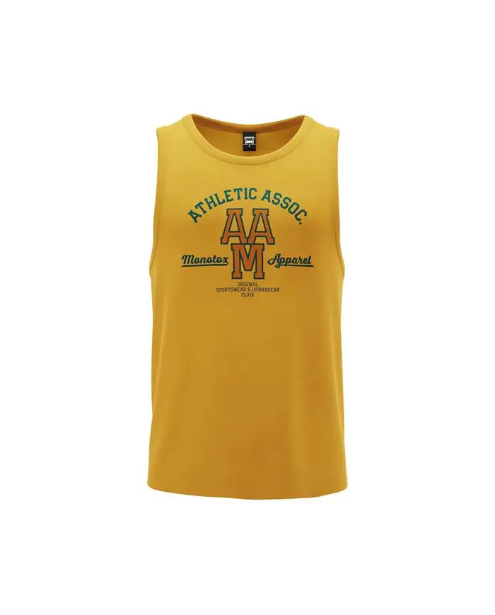 Monotox Męski T-shirt Monotox Top Mono-m-tk-04-22m MX22088 Żółty | Sklep Monotox