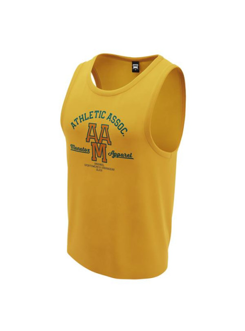 Monotox Męski T-shirt Monotox Top Mono-m-tk-04-22m MX22088 Żółty | Sklep Monotox