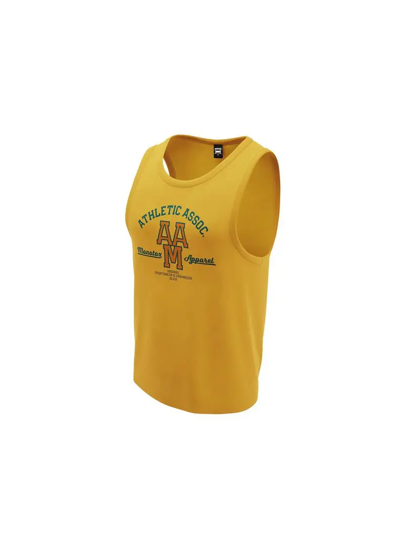 Monotox Męski T-shirt Monotox Top Mono-m-tk-04-22m MX22088 Żółty | Sklep Monotox