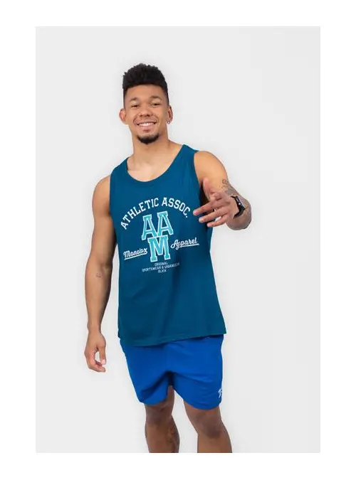 Monotox Męski T-shirt Monotox Top Mono-m-tk-04-22m MX22089 Granatowy | Sklep Monotox