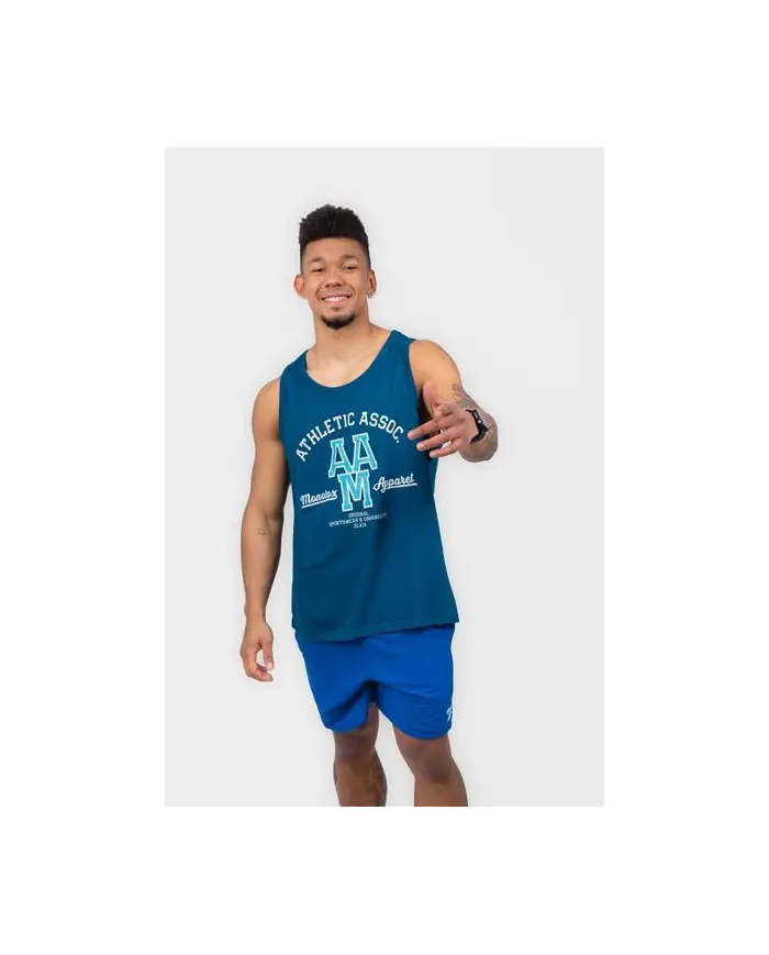 Monotox Męski T-shirt Monotox Top Mono-m-tk-04-22m MX22089 Granatowy | Sklep Monotox