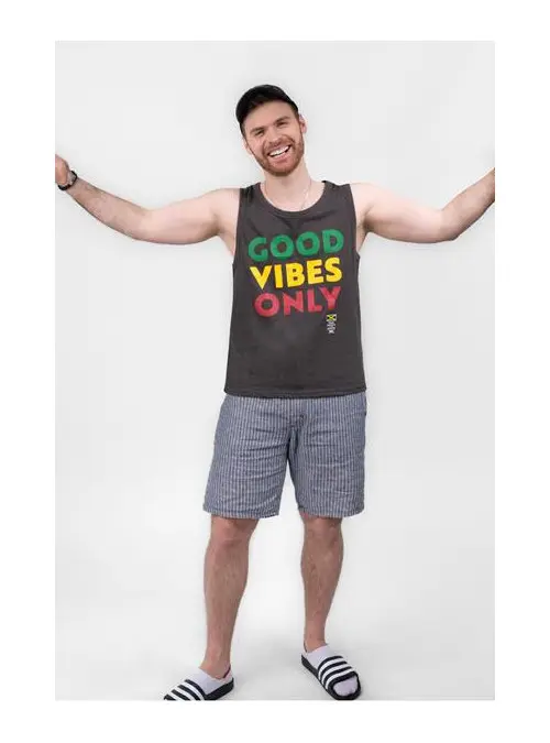 Monotox Męski T-shirt Rasta MX22090 Czarny | Sklep Monotox