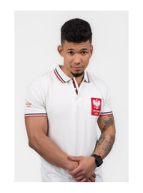 Monotox Męskie Polo Tp Eagle MX22091 Biały | Sklep Monotox