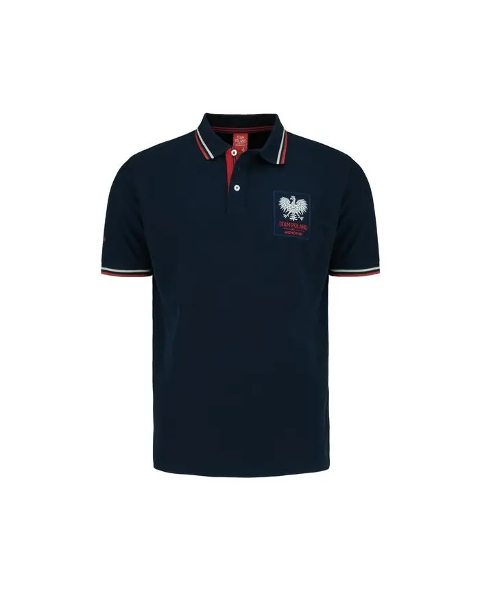 Monotox Męskie Polo Tp Eagle MX22092 Granatowy | Sklep Monotox