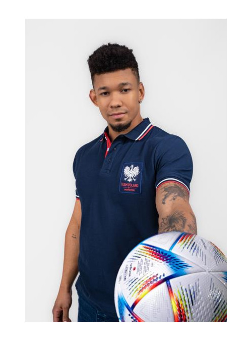 Monotox Męskie Polo Tp Eagle MX22092 Granatowy | Sklep Monotox