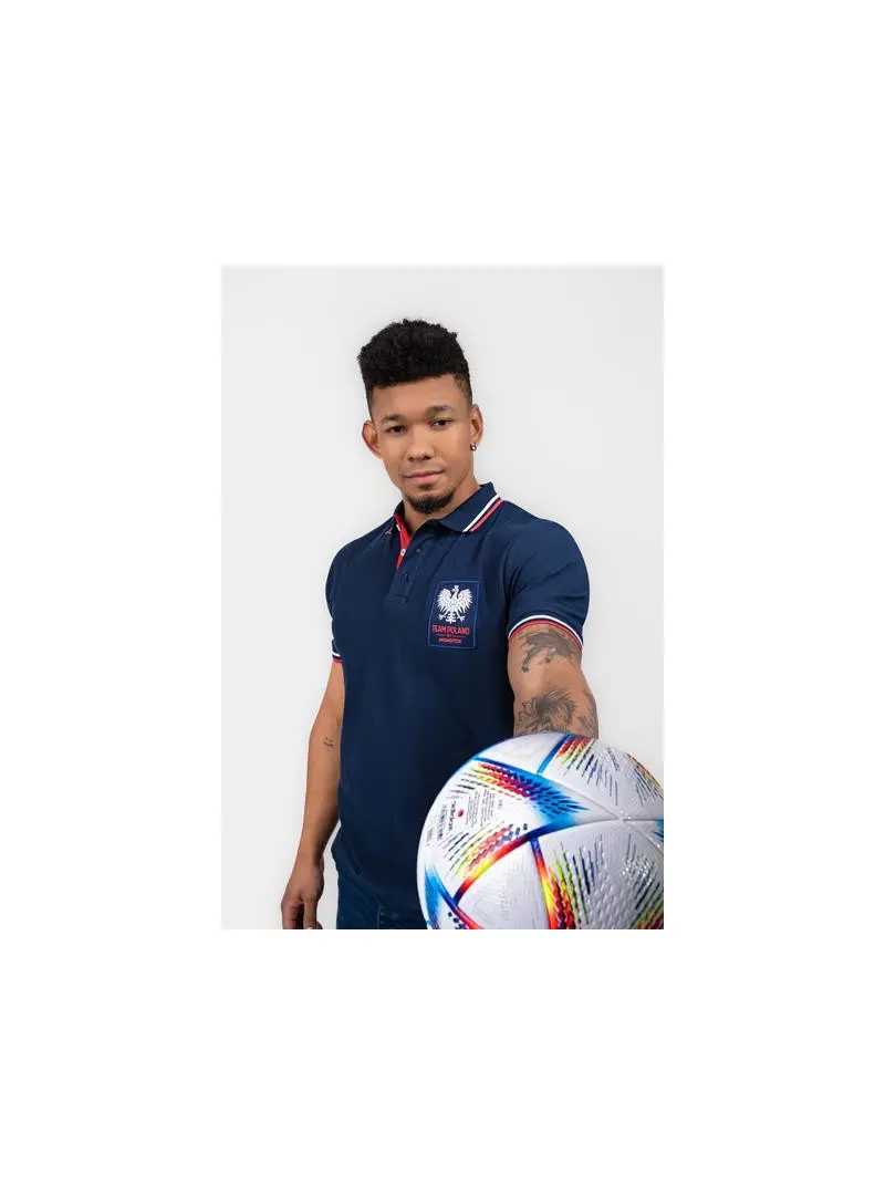 Monotox Męskie Polo Tp Eagle MX22092 Granatowy | Sklep Monotox