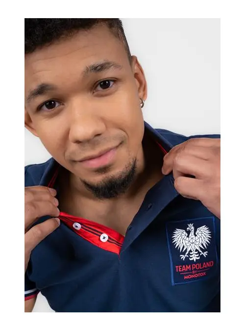 Monotox Męskie Polo Tp Eagle MX22092 Granatowy | Sklep Monotox