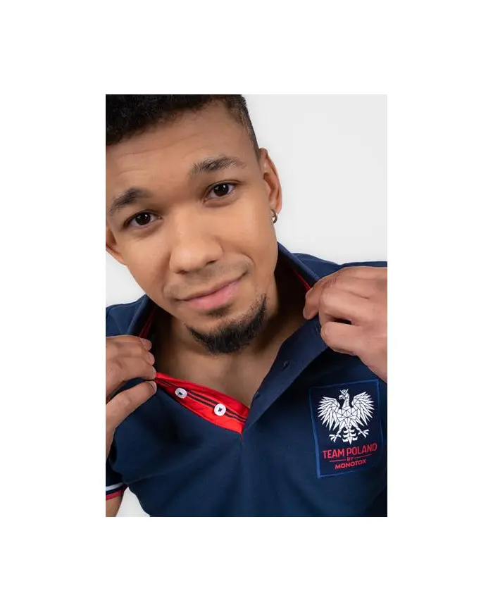 Monotox Męskie Polo Tp Eagle MX22092 Granatowy | Sklep Monotox