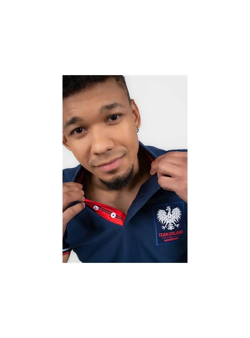 Monotox Męskie Polo Tp Eagle MX22092 Granatowy | Sklep Monotox