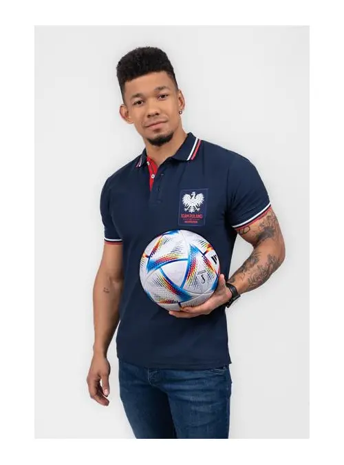 Monotox Męskie Polo Tp Eagle MX22092 Granatowy | Sklep Monotox