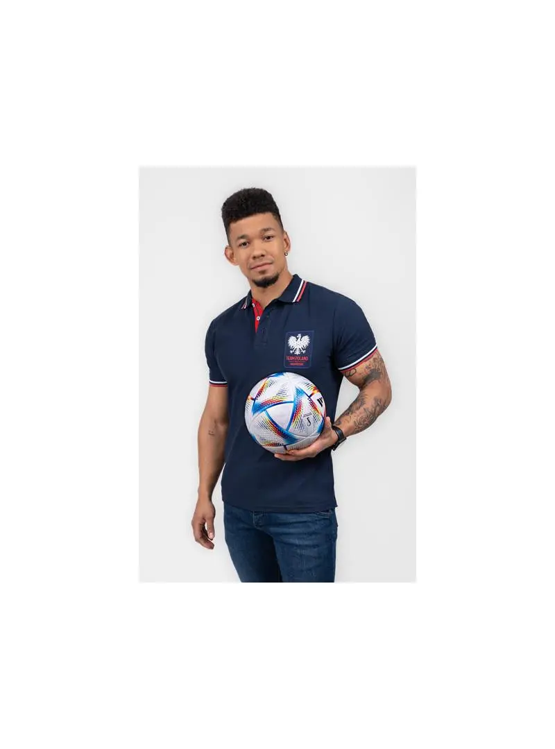 Monotox Męskie Polo Tp Eagle MX22092 Granatowy | Sklep Monotox