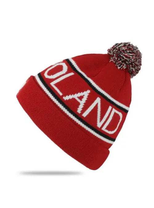 Monotox Czapka zimowa Mntx Mundial MX22100 Czerwony | Sklep Monotox