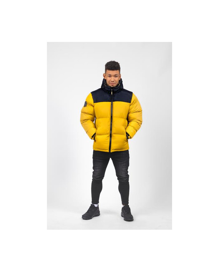 Monotox Męska Kurtka Puffer H Mustard MX22124 Żółty | Sklep Monotox
