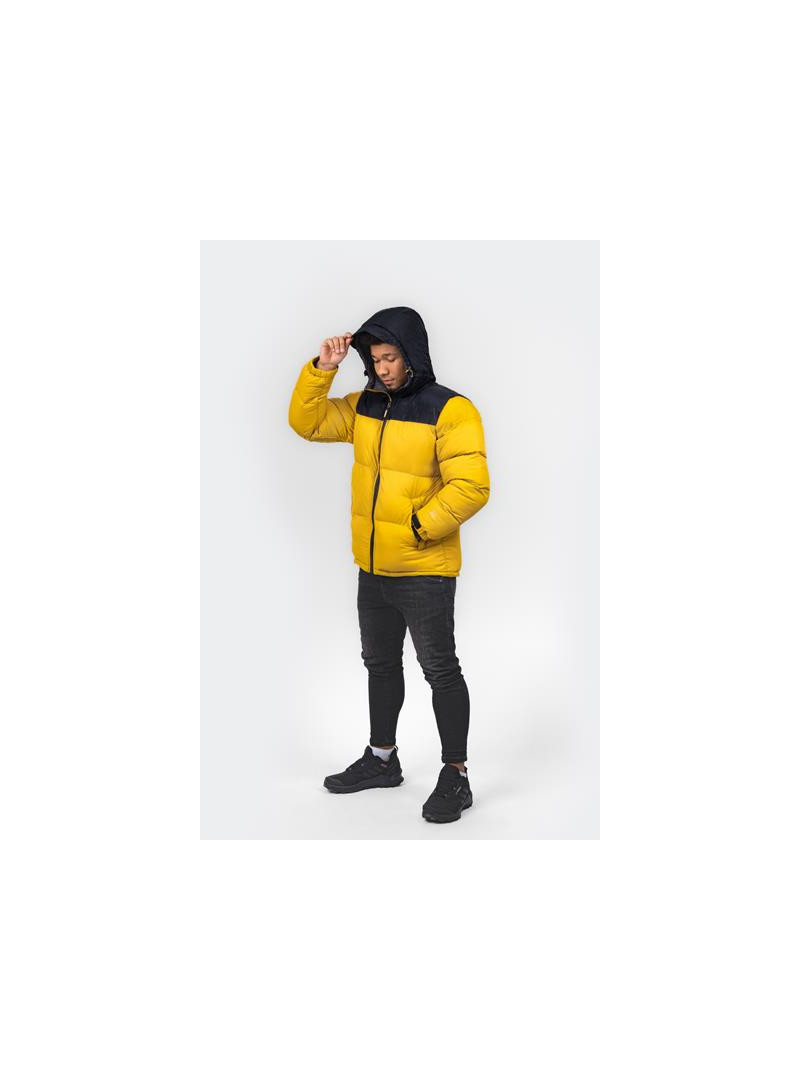 Monotox Męska Kurtka Puffer H Mustard MX22124 Żółty | Sklep Monotox