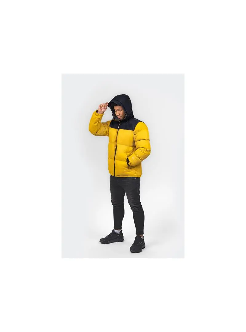 Monotox Męska Kurtka Puffer H Mustard MX22124 Żółty | Sklep Monotox