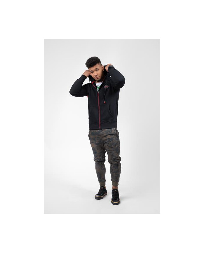 Monotox Męska Bluza Logo R Zip MX22129 Czarny | Sklep Monotox