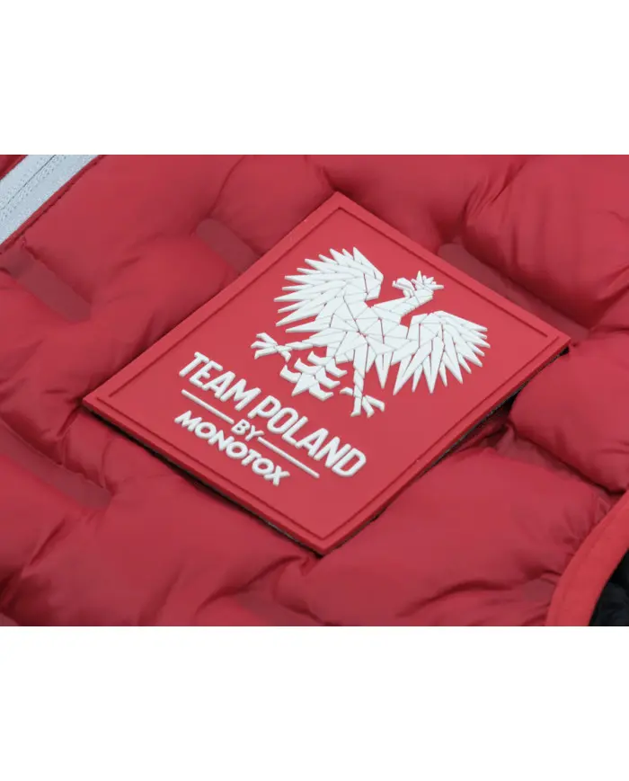 Monotox Męska Kamizelka Vest Insulator Glued MX23079 Czerwony | Sklep Monotox