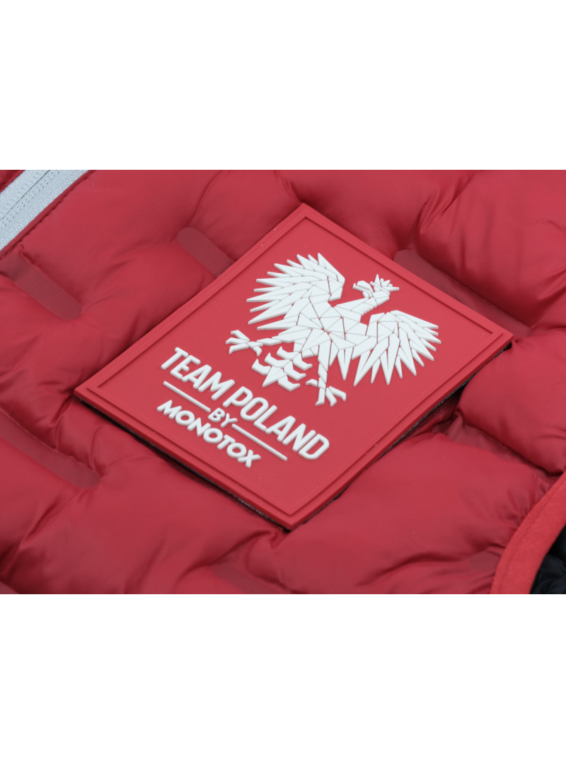 Monotox Męska Kamizelka Vest Insulator Glued MX23079 Czerwony | Sklep Monotox