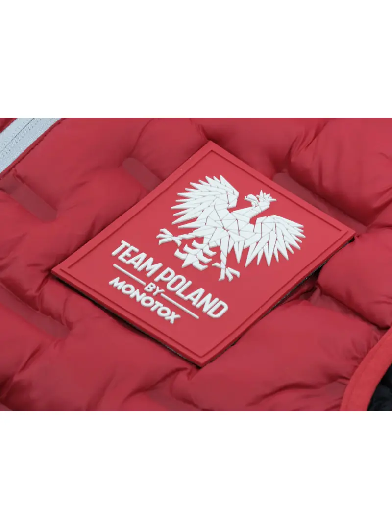 Monotox Męska Kamizelka Vest Insulator Glued MX23079 Czerwony | Sklep Monotox