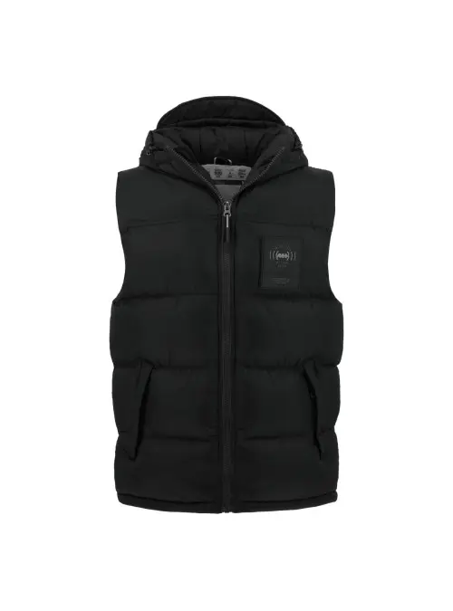 Monotox Męska Kamizelka Vest Puffer MX23087 Czarny | Sklep Monotox
