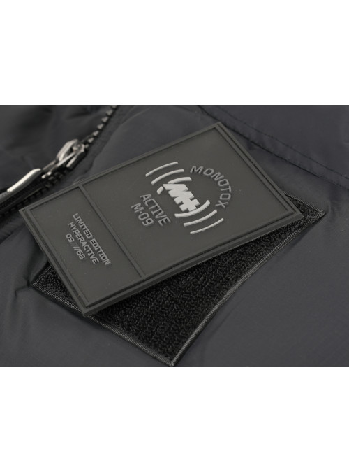 Monotox Męska Kamizelka Vest Puffer MX23087 Czarny | Sklep Monotox