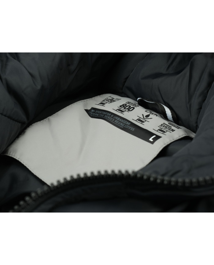 Monotox Męska Kamizelka Vest Puffer MX23087 Czarny | Sklep Monotox