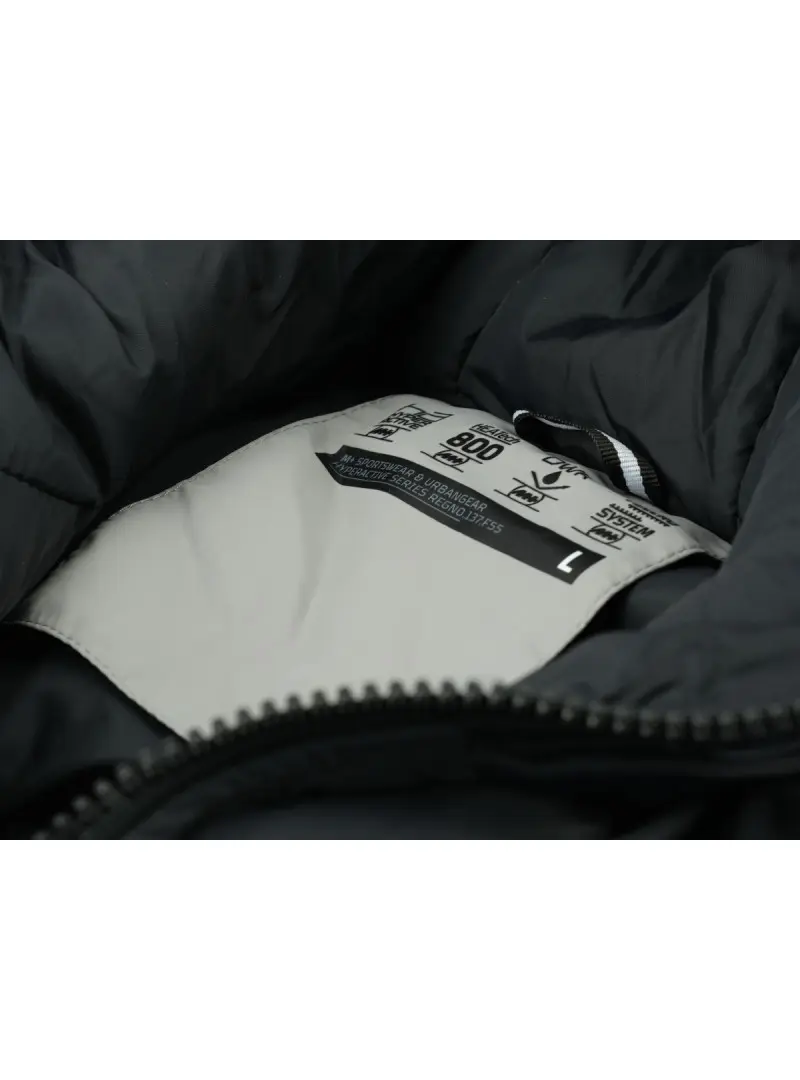 Monotox Męska Kamizelka Vest Puffer MX23087 Czarny | Sklep Monotox