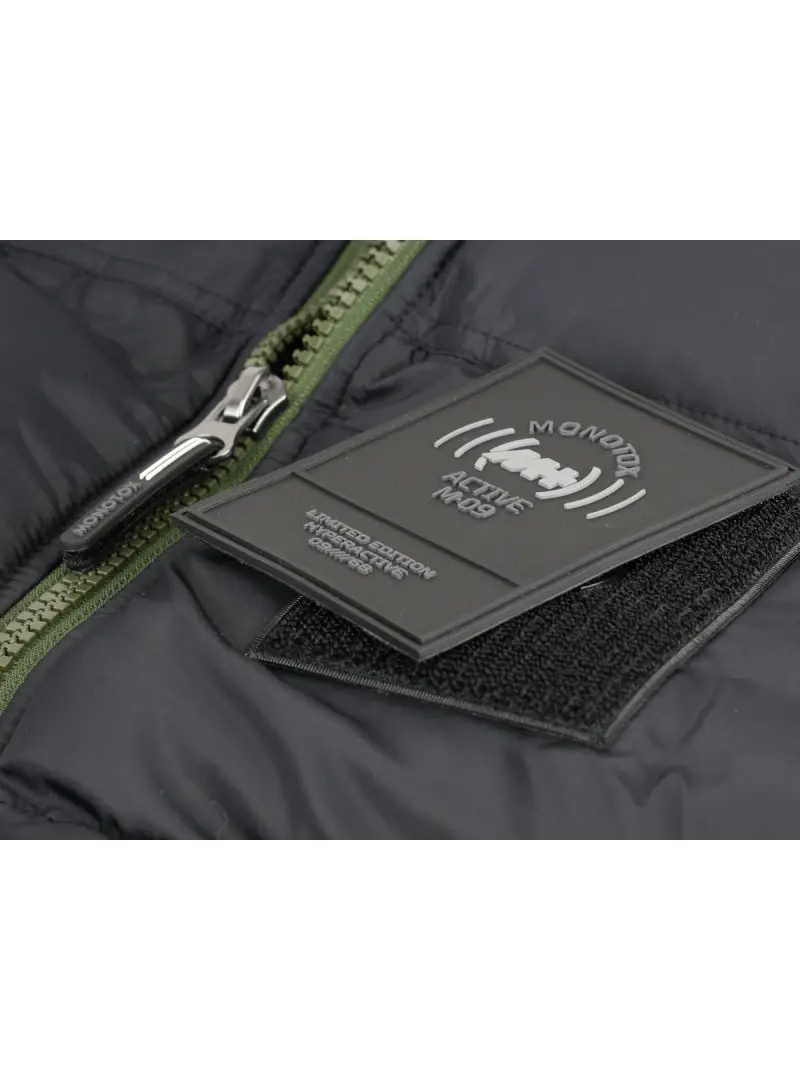 Monotox Męska Kurtka Puffer MX23090 Czarny | Sklep Monotox