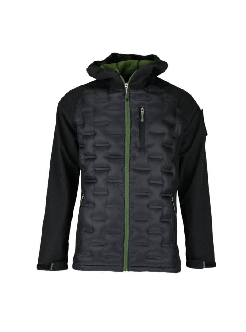 Monotox Męska Kurtka Hybrido MX23101 Czarny | Sklep Monotox
