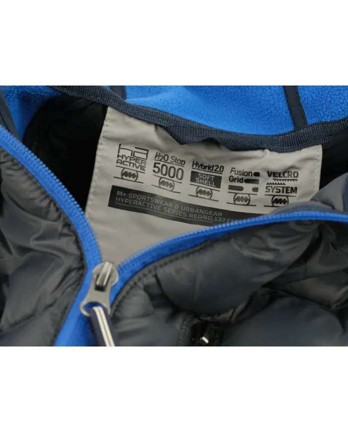 Monotox Męska Kurtka Hybrido MX23102 Granatowy | Sklep Monotox