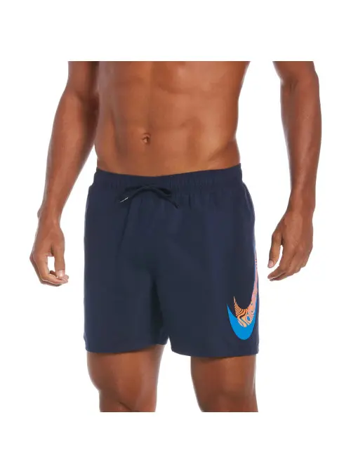 Nike Męska MODA PLAŻOWA Volley Short Midnight NESSC611440 Granatowy | Sklep Monotox