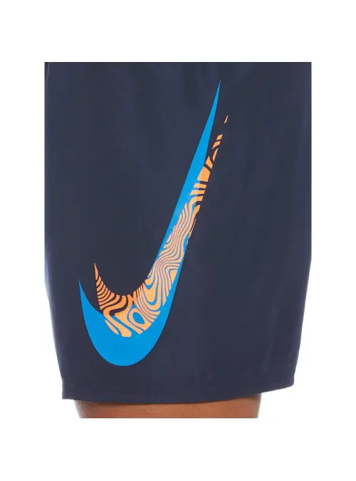Nike Męska MODA PLAŻOWA Volley Short Midnight NESSC611440 Granatowy | Sklep Monotox