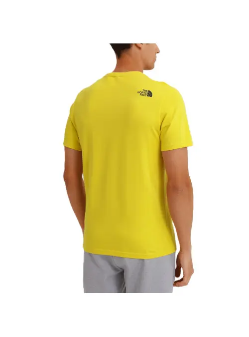 The North Face Męski T-shirt M Fine Tee NF00CEQ57601 Żółty | Sklep Monotox