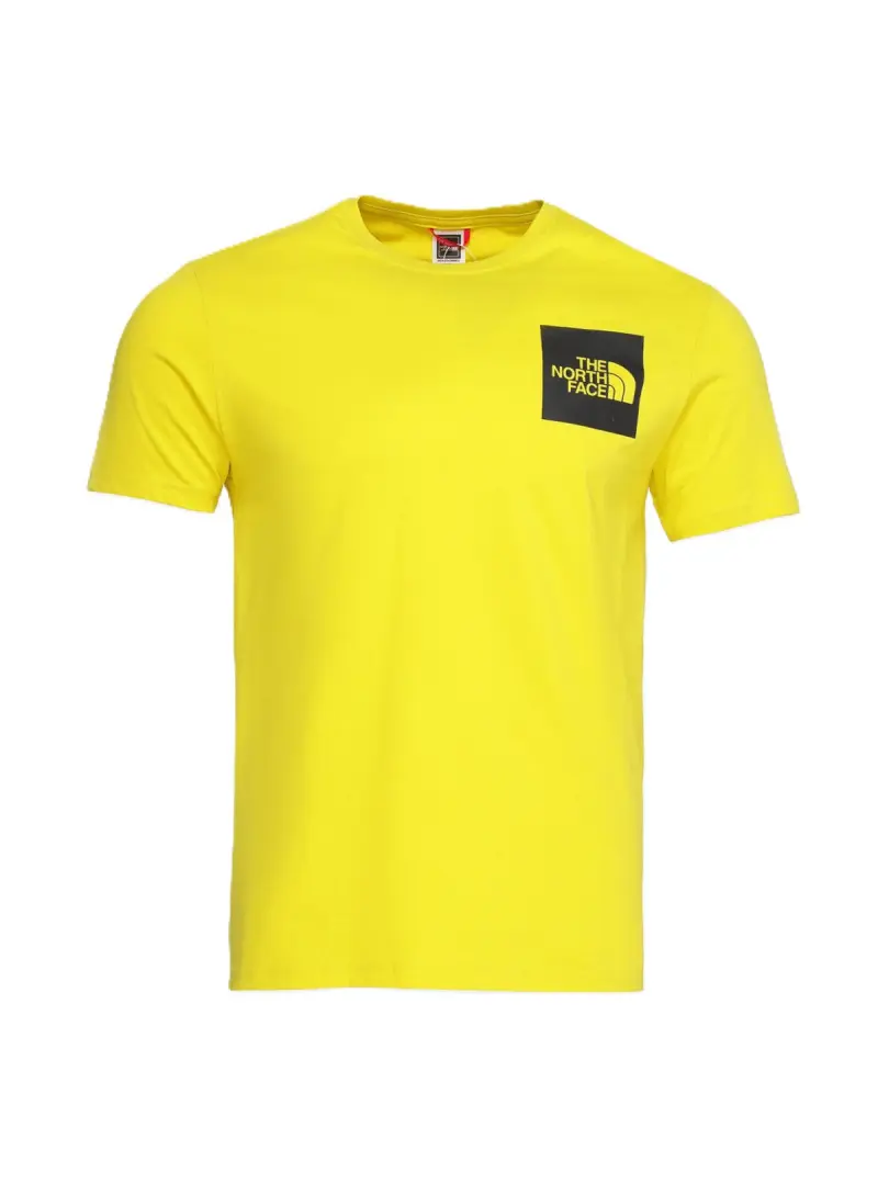 The North Face Męski T-shirt M Fine Tee NF00CEQ57601 Żółty | Sklep Monotox