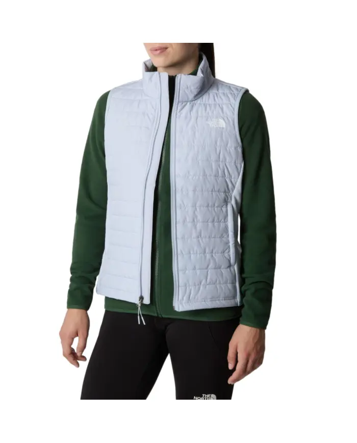 The North Face Damska Kamizelka Canyonlands Hybrid Vest NF0A7UKFI0E Dusty Periwinkle | Sklep Monotox