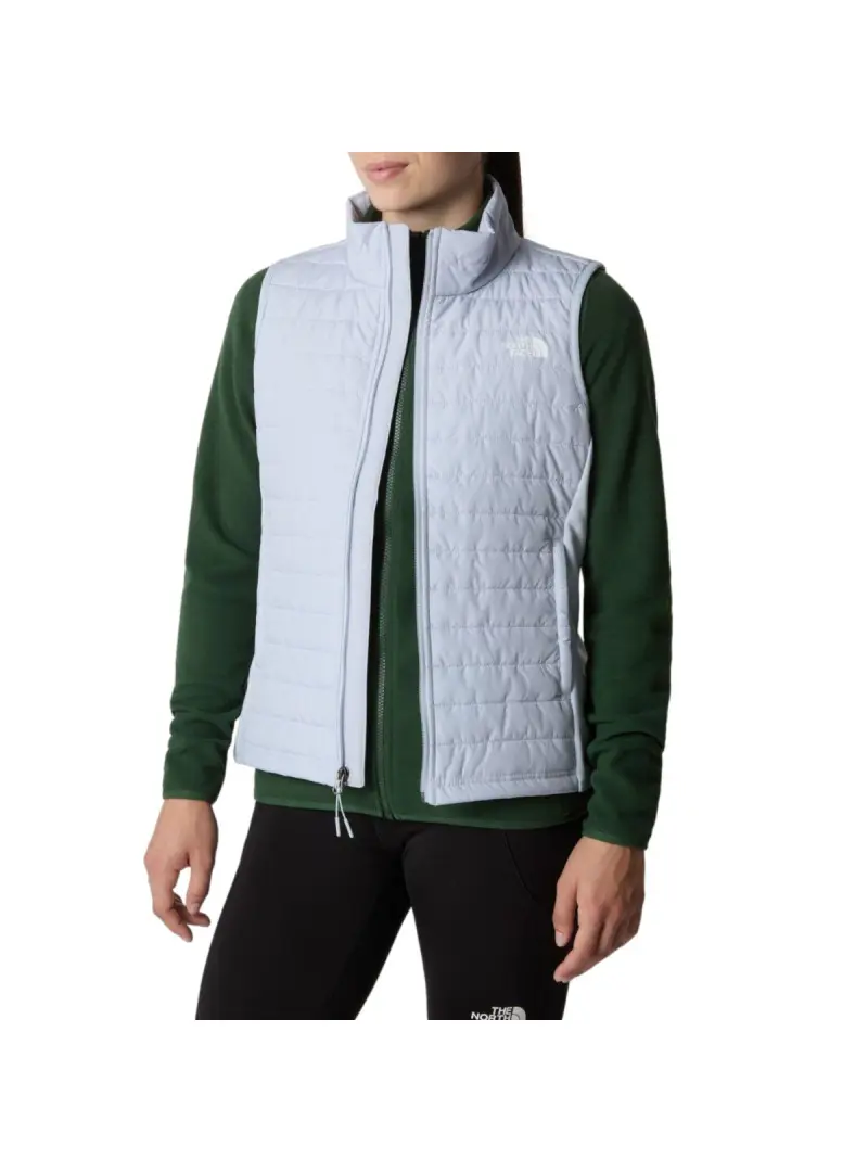 The North Face Damska Kamizelka Canyonlands Hybrid Vest NF0A7UKFI0E Dusty Periwinkle | Sklep Monotox