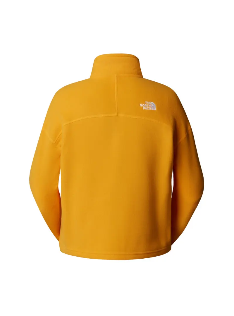 The North Face Damska Bluza W 100 Glacier Crop 1/4 Z Summi NF0A855N56P Żółty | Sklep Monotox