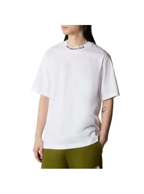 The North Face Męski T-shirt M Ss Zumu Relaxed Tee NF0A87DDFN4 Biały | Sklep Monotox