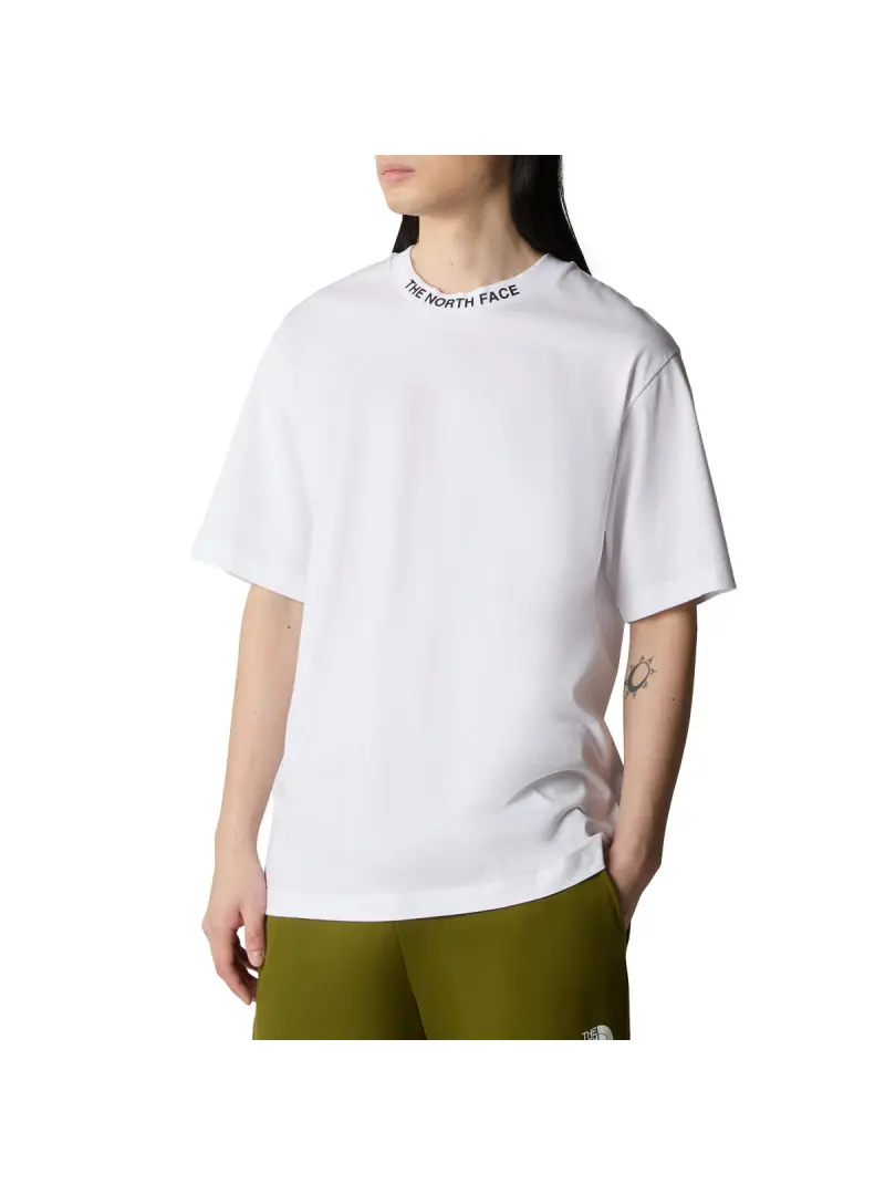 The North Face Męski T-shirt M Ss Zumu Relaxed Tee NF0A87DDFN4 Biały | Sklep Monotox