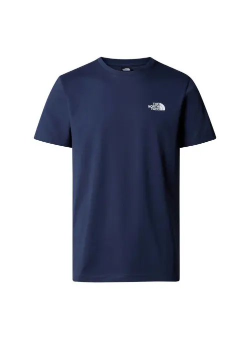 The North Face Męski T-shirt M S/s Simple Dome Tee NF0A87NG8K2 Granatowy | Sklep Monotox
