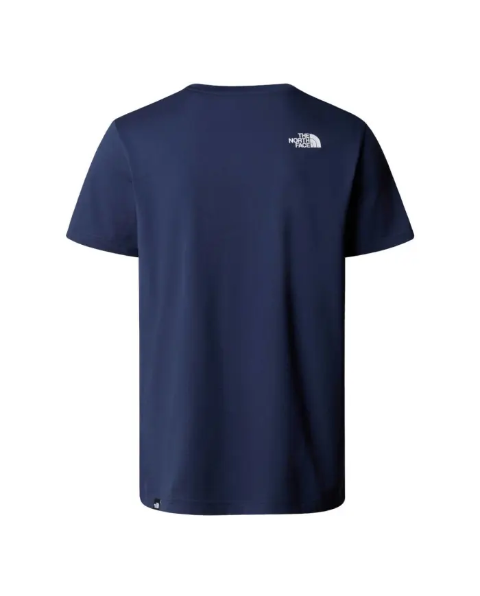 The North Face Męski T-shirt M S/s Simple Dome Tee NF0A87NG8K2 Granatowy | Sklep Monotox